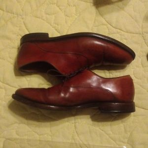 Allen Edmonds weybridge Oxfordshire brown leather dress shoes
